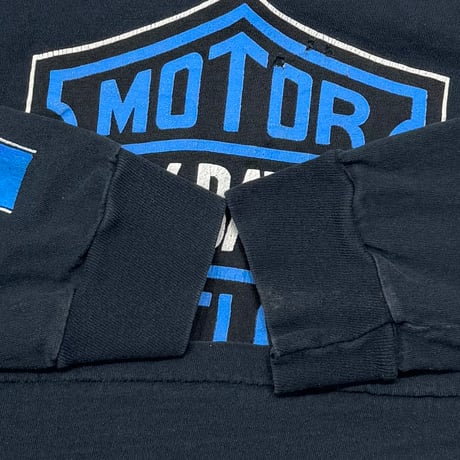 HARLEY DAVIDSON BLUE EMBLEM FLAME LS THURNALL'S XXL 5107