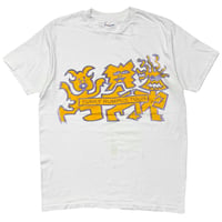 RED HOT CHILI PEPPERS FUNKY RUMPUS TOUR ROCK OUT WITH YOUR COCK OUT WHITE HANES KARGE 7452