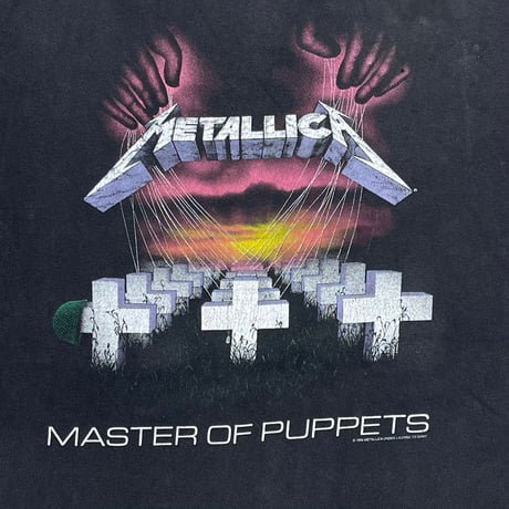 METALLICA 1994 MASTER OF PUPPETS GIANT XL 8974