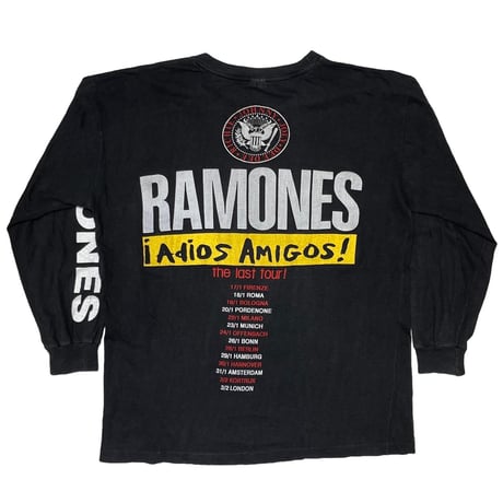 RAMONES i Adios Amigos ! TOUR LS FITS LARGE 3468
