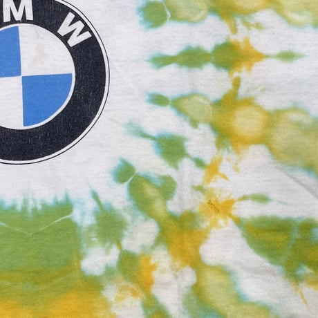 BMW TIE DYE LOGO TEE BMW TAG OFFICIAL XL 9333