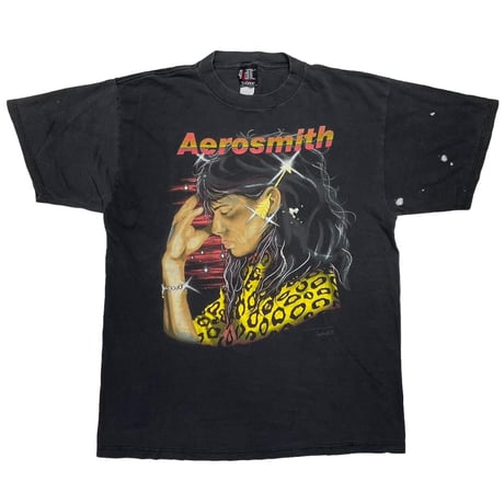 AERO SMITH STEVEN TYLER 1994 TOUR DOUBLESIDE GIANT BY TULTEX XL 2029