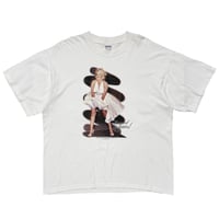 MARILYN MONROE BERNARD OF HOLLYWOOD WHITE GILDAN XL 0427