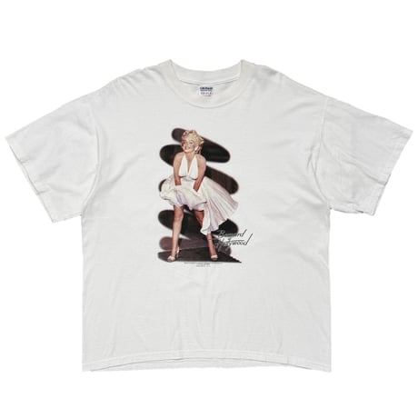 MARILYN MONROE BERNARD OF HOLLYWOOD WHITE GILDAN XL 0427