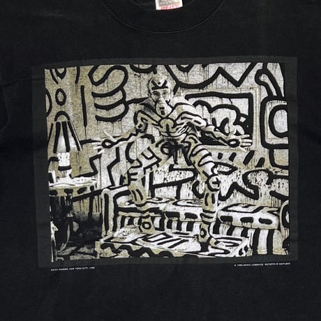 KEITH HARING 1992 ANNIE LEIBOVITZ FRUIT OF THE LOOM MEDIUM 4012