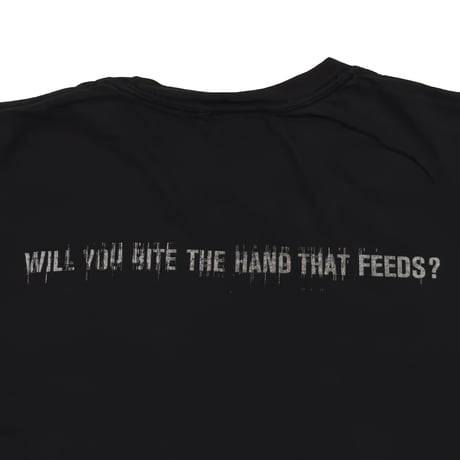 NINE INCH NAILS BOX LOGO WAVEFORM YOU BITE THE HAND THAT FEEDS ? giant XL 4763