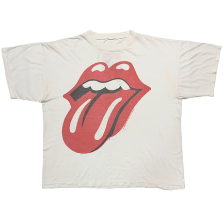 ROLLING STONES EUROPE 1990 URBAN JUNGLE WHITE FITS XL 4494