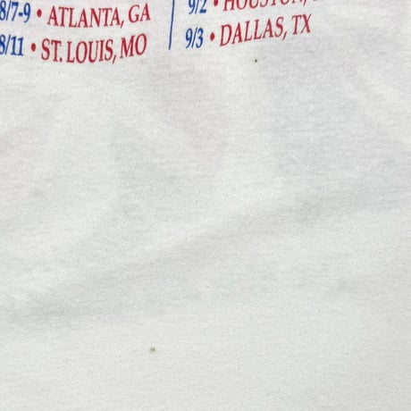 THE WHO The Kids Are Alright Tour 1989 WHITE Hanes LARGE 6560