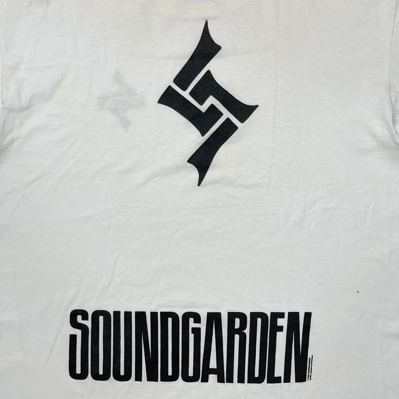 SOUNDGARDEN 1992 S LOGO WHITE BROCKUM XL 3032 |