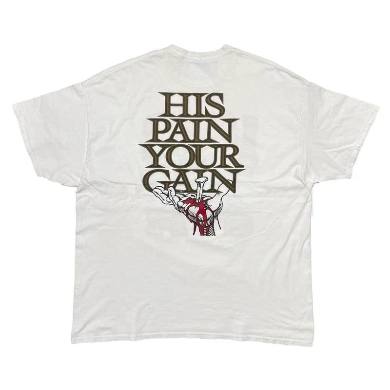 LORD'S GYM THE SIN OF THE WORLD RED WHITE FITS