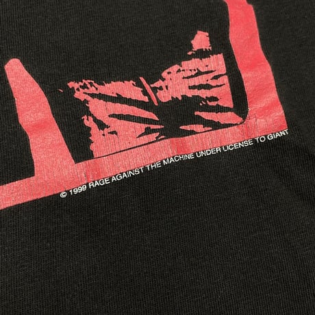 RAGE AGAINST THE MACHINE 1999 MEMBER TEE GIANT XL 8221