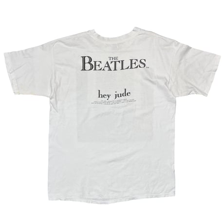 THE BEATLES hey jude WHITE XL 7254