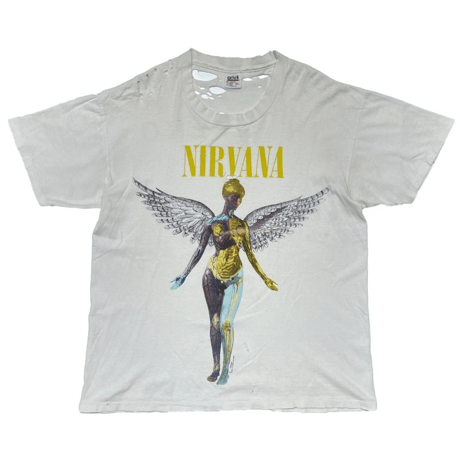 NIRVANA IN UTERO WHITE anvil XL 3720