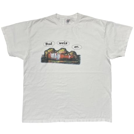 Budweiser 3 FROGS PHOTO WHITE DELTA XL 0388