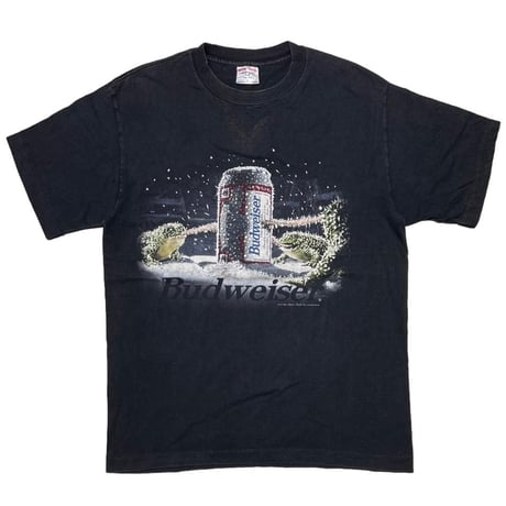 Budweiser 1996 ICED FRIGS THIS BUD'S FOR YOU SOF TEE LARGE 2718