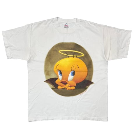 LOONEY TUNES ANGEL TWEETY 1996 WHITE ALSTYLE XL 0270