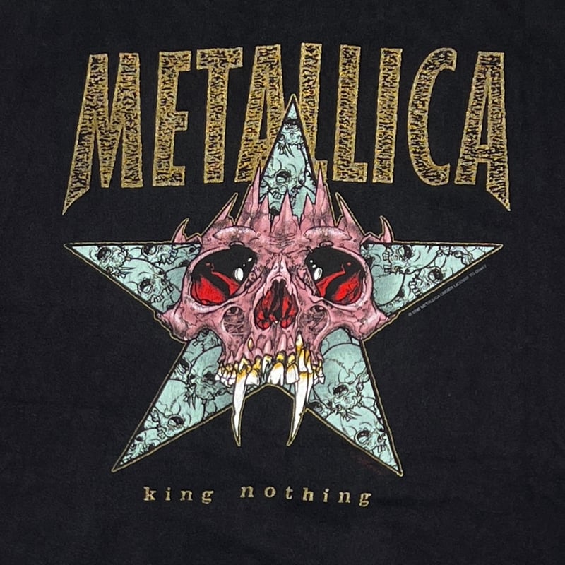 LLICA PUSHEAD king nothing giant製 METALLICA PUSHEAD KING NOTHING GIANT XL