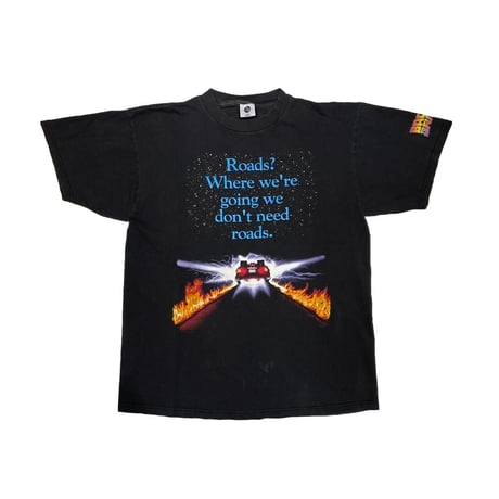 BACK TO THE FUTURE MOVIE JACKET TEE BLACK XL 1221