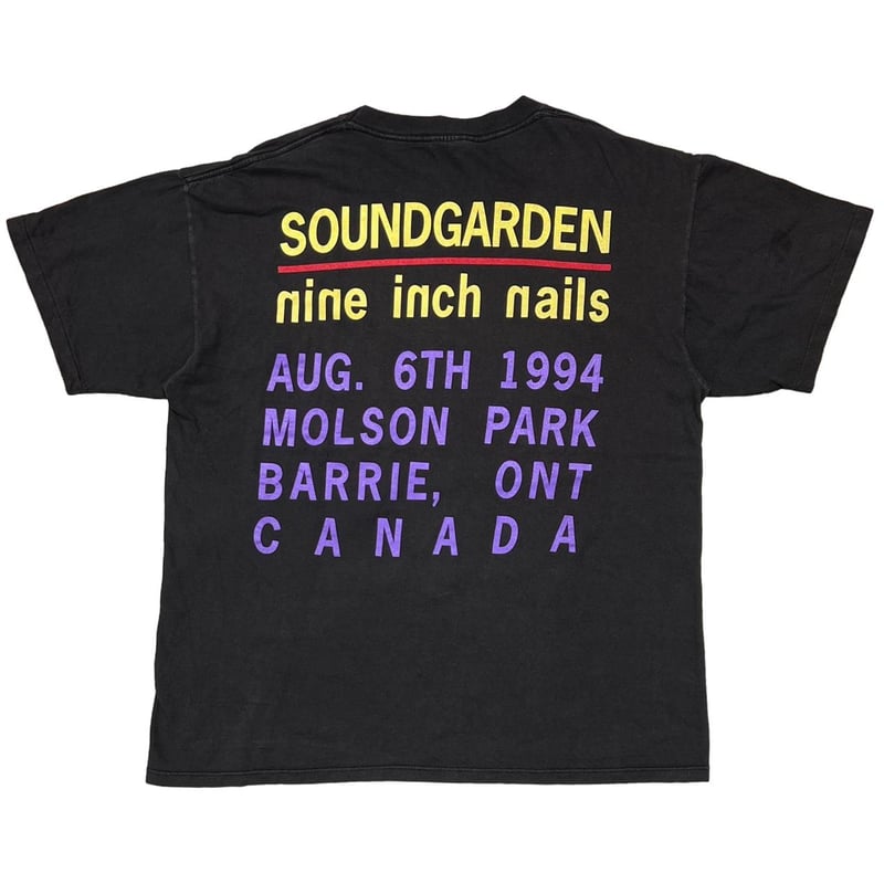 SOUNDGARDEN x NINE INCH NAILS 1994 CANADA TOUR SOUNDGARDEN x NINE INCH NAILS 1994 CANADA TOUR