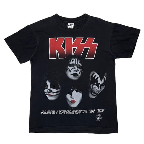 KISS ALIVE WORLDWIDE TOUR '96 '97 4FACES CHRONIES MEDIUM 3340