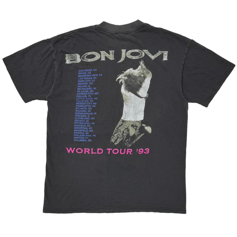 BON JOVI WORLD TOUR 1993 ELVIS TANKTOP BROCKUM