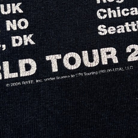 ROLLING STONES 2006 LIP & TONGUE A BIGGER BANG anvil 2XL 4193