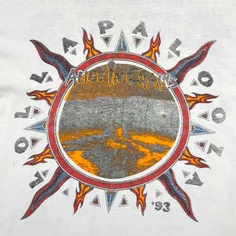 LOLLAPALOOZA ALICE IN CHAINS DIRT 1993 WHITE XL 8846