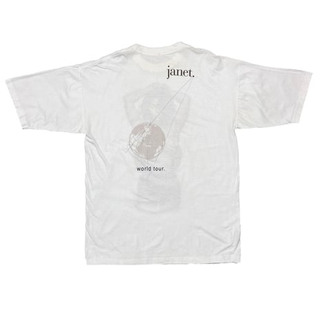 JANET JACKSON WORLD TOUR WHITE XL 0958