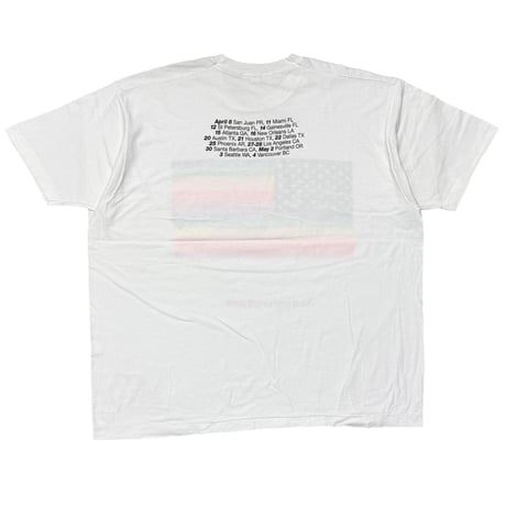 New Order USA TOUR 1989 WHITE SCREEN STARS FITS XL 9153