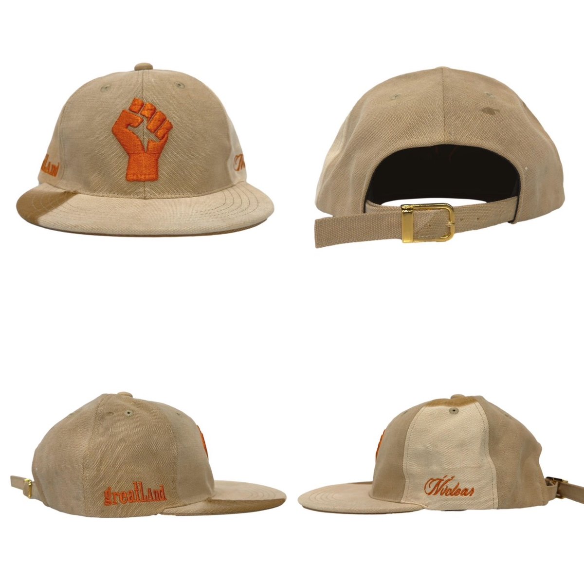 帽子 greatLAnd x NVCLEAR Adultery CAP RED greatLAnd x NVCLEAR Adultery CAP RED