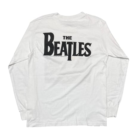 THE BEATLES LONLEY HEARTS LS WHITE FRUIT OF THE LOOM LARGE 9675