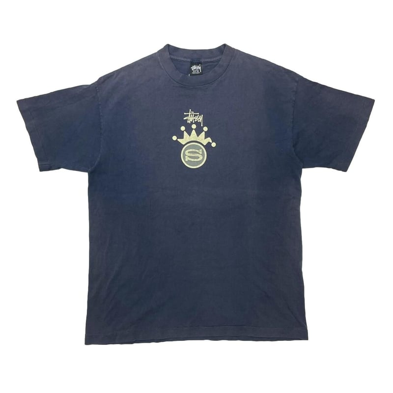 STUSSY OLD 90's S CROWN LOGO NAVY XL 7828 | gre...
