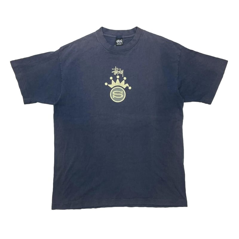 トップス 90s STUSSY crown STUSSY(ステューシー) 90's S Logo Crown Print Vintage T-Shirt