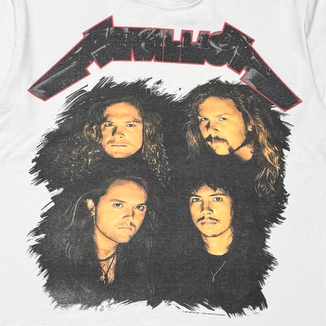 METALLICA 4 FACE BACK STAGE SET 1991-92 WHEREVER I MAY ROAM METALLICA TAG XL 7534