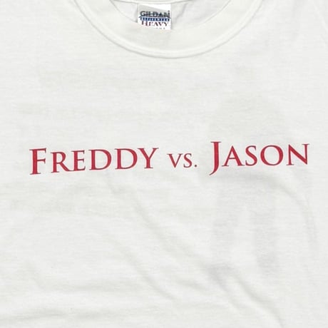FREDDY VS JASON 2003 JASON VOORHEES WHITE GILDAN XL 1104
