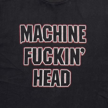 MACHINE HEAD MACHINE FUCKIN' HEAD HANDSIGN MICHAEL LARGE 8227