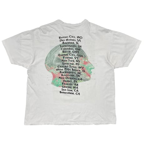 LOLLAPALOOZA 1996 WHITE FITS XL 0903