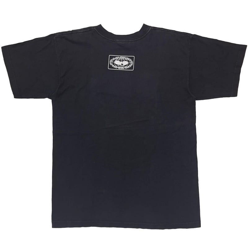 WU-TANG CLAN WU-WEAR EARTH LOGO TEE FITS LARGE WU-TANG CLAN WU-WEAR EARTH LOGO TEE FITS LARGE