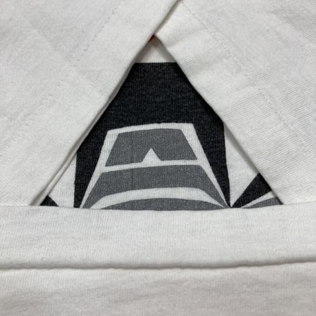 RED HOT CHILI PEPPERS 1991 DOUBLE SIDE Aztec TEE WHITE GIANT XL 0441