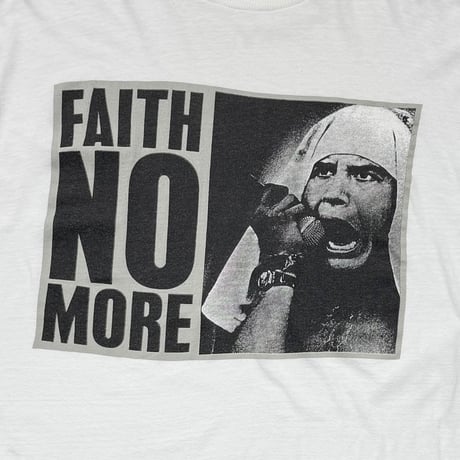 FAITH NO MORE MIKE PATTON WHITE SIERRA TEEZ LARGE 9859