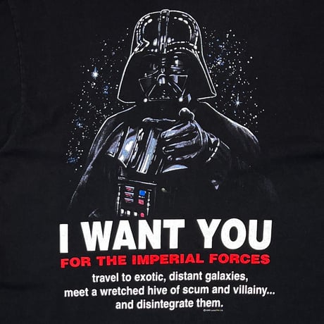 STAR WARS DARTH VADER I WANT YOU CHANGES XL 4388