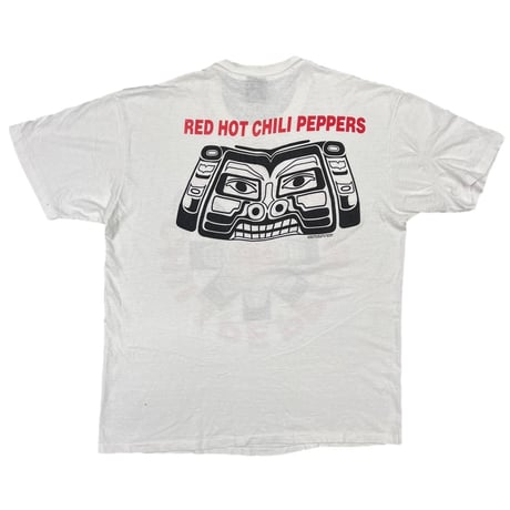 RED HOT CHILI PEPPERS 1991 HUNKY PUNKY WHITE GINAT XL 6088
