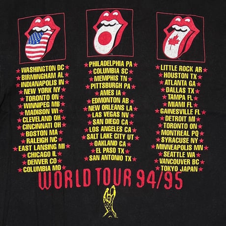 ROLLING STONES 1994 VOODOO WORLD TOUR 94/95 BROCKUM LARGE 2765