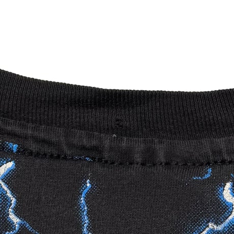 HARLEY DAVIDSON SHOULDER BLUE THUNDER LIGHTNING OVP SKAGIT BACK LARGE 8348