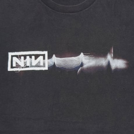 NINE INCH NAILS BOX LOGO WAVEFORM WILL YOU BITE THE HAND THAT FEEDS ? giant FITS LARGE 3993