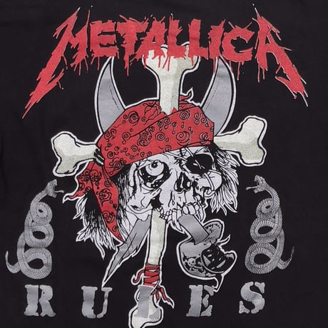 METALLICA WORLD TOUR 1992 RULES BOOTLEG FITS LARGE 1982