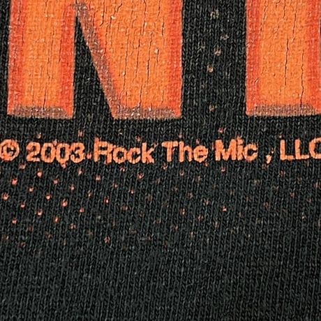 JAY-Z 50CENT ROCK THE MIC FEST 2003 ANVIL XL 1079