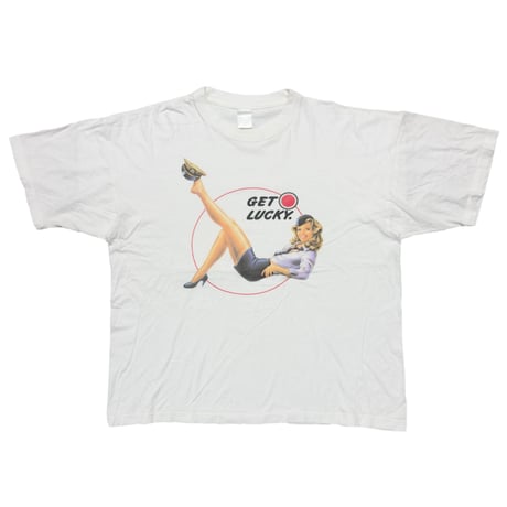 LUCKY STRIKE PINNUP GIRL GET LUCKEY WHITE XXL 6330