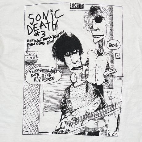SONIC YOUTH SONIC DEATH 1993 PO BOX 1599 WHITE BROCKUM XL 3565