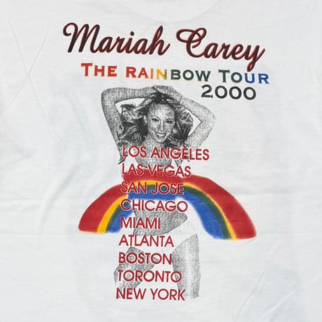 MARIAH CAREY THE RAINBOW TOUR 2000 BOOTLEG WHITE DELTA XL 8289